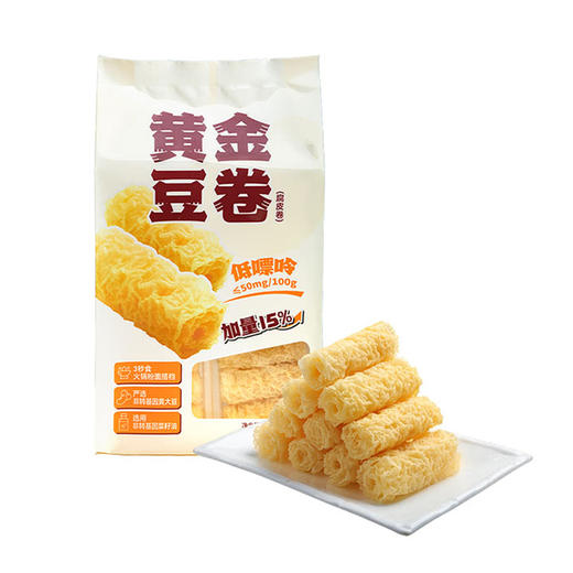 MM 山姆 素品无记 黄金豆卷（腐皮卷）420g（105g*4） 商品图0