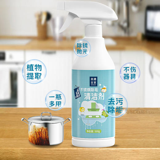 美穗吉家 不锈钢除垢清洁剂500g 商品图1