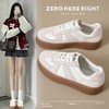ZHR则则厚底轻便德训鞋2024春秋款ins百搭休闲鞋圆头软底耐磨女鞋 商品缩略图1