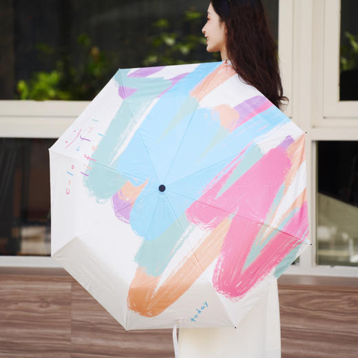 两三事特别定制梵高/莫奈/艺术系列遮阳伞 晴雨两用UPF50+ UVA90% 商品图10