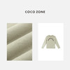 COCO ZONE 时尚字母印花长袖T恤百搭圆领上衣CC2C2030 商品缩略图2