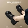 ZHR则则日系复古小皮鞋2024新款厚底单鞋英伦系带乐福鞋百搭女鞋 商品缩略图4