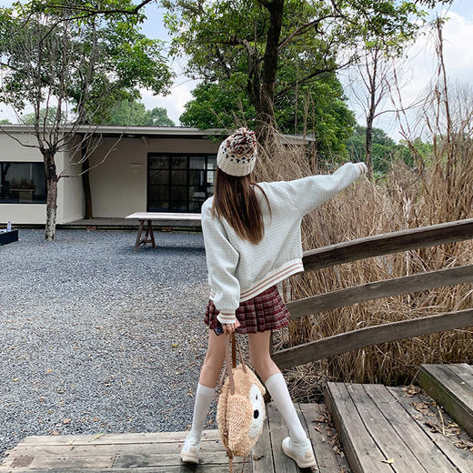 【269元任选2件】现货！成本巨贵，拍下包赚！美式学院风绿色宽松显瘦棒球服外套 商品图3