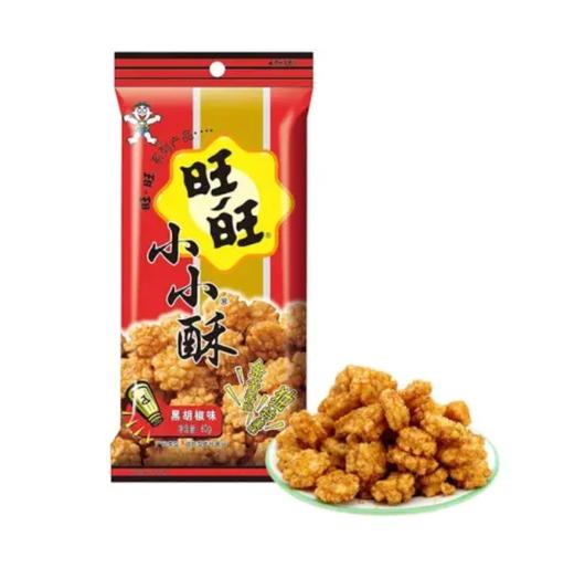 旺旺小小酥黑胡椒味60g 商品图0