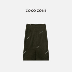 COCO ZONE 秋季复古高级感半身裙气质百搭A字裙CC1C2083