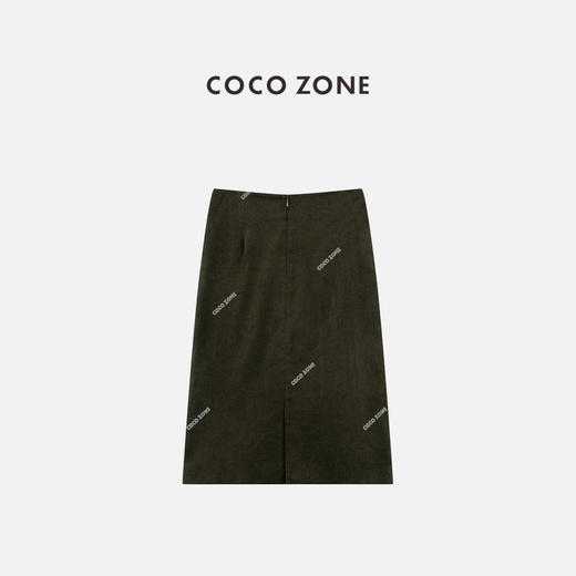 COCO ZONE 秋季复古高级感半身裙气质百搭A字裙CC1C2083 商品图0