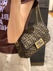 芬迪链条款老花fend1iconicbaguette中号链条手袋复古金属件可手拿/斜挎（CB） 商品缩略图8