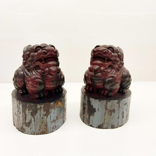 精雕貔貅°小叶紫檀摆件 商品图0
