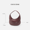 COCO ZONE 简约通勤时尚单肩包大容量气质编织包CC2C1585 商品缩略图0