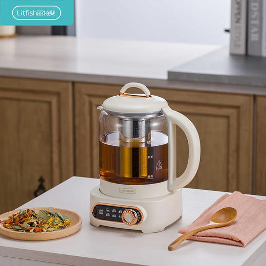 【小家电】丽特斐智能花茶壶多功能烧水煮茶养生壶HT-802 HF 商品图7
