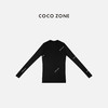 COCO ZONE 简约修身显瘦打底衫纯色通勤风T恤CC1C2106 商品缩略图2