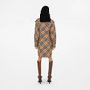 【二】BURBERRY 巴宝莉 女士 Vintage 格纹棉质衬衫式连衣裙 格子 8086610 B9368 商品缩略图3