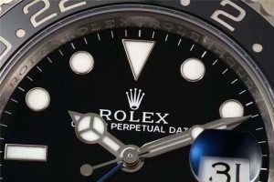 AR工厂劳力士复刻表ROLEX格林尼治型II系列GMT百事圈细节评测！插图3