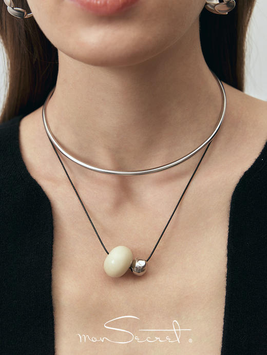 monSecret｜PURE0304 情绪吊坠项链【PURE】 [  金 / 银 ] 商品图0
