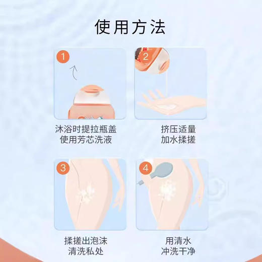 澳洲femfr私处护理液 洋甘菊百合女性私密洗液 清洁洗护液250ml 商品图3