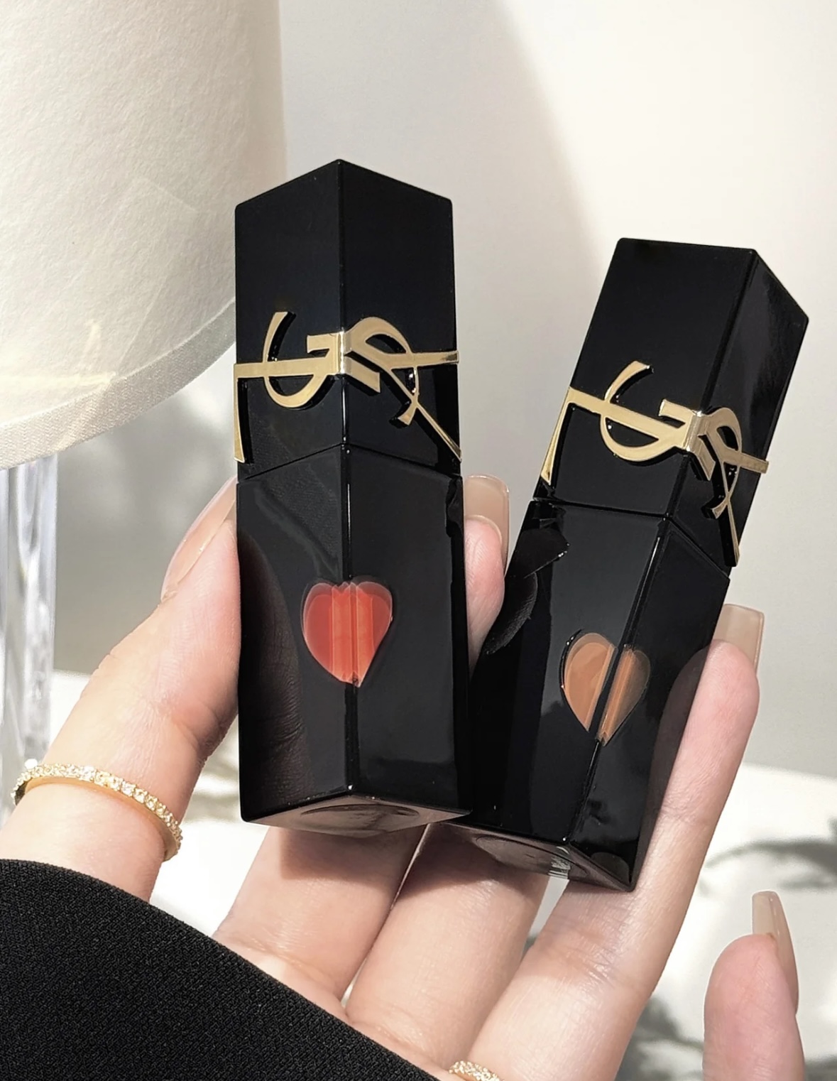 YSL圣罗兰细管口红小金条 方管 浮雕 银管 小粉条 新款爱心限定唇釉 唇冻 口红合集（礼盒先联系客服）