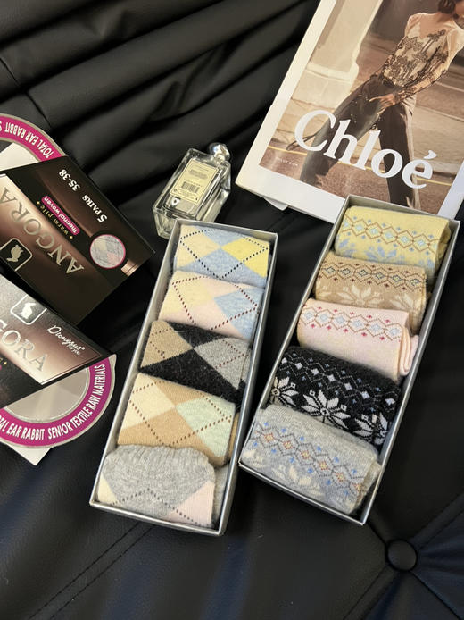 外贸女士羊毛袜 商品图0