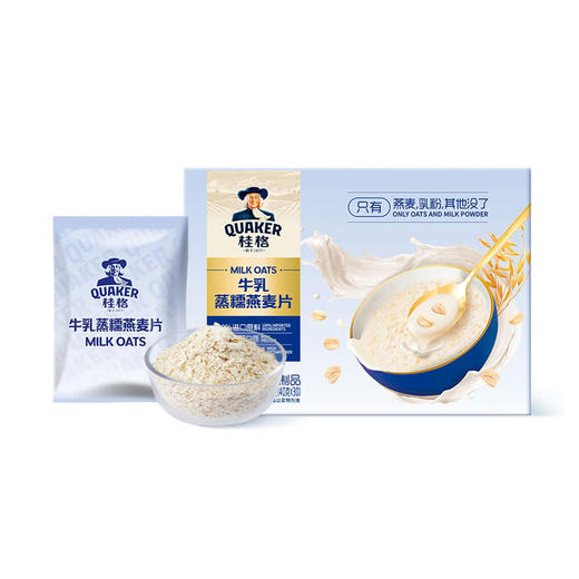 MM 山姆 桂格 牛乳蒸糯燕麦片 1.2kg 商品图0