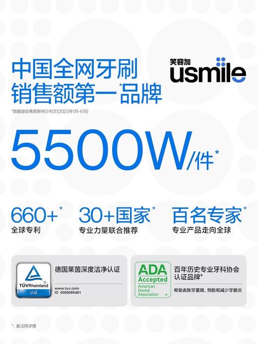 usmile 声波电动牙刷Y20典藏礼盒 商品图4