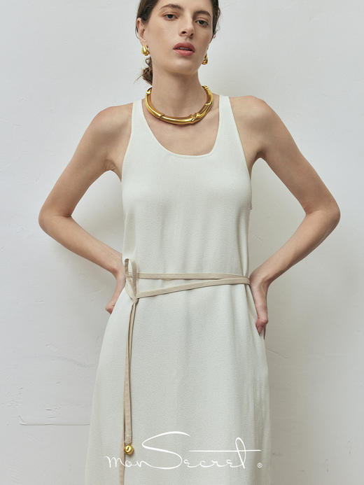 monSecret｜PURE0501 羊皮自我腰链【PURE】 [ 黑 / 白 ] 商品图3