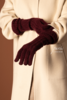 #1955 「SCREEN-TOUCHABLE FOLDABLE GLOVES」 98% CASHMERE 2% THUNDERON（导电纱） 可触屏可折叠羊绒手套 商品缩略图3