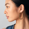 2楼Fellala/翡拉拉「云錾刻」系列耳环原创设计优雅气质简约百搭耳圈 款号924407104 吊牌价999 现价899 商品缩略图0