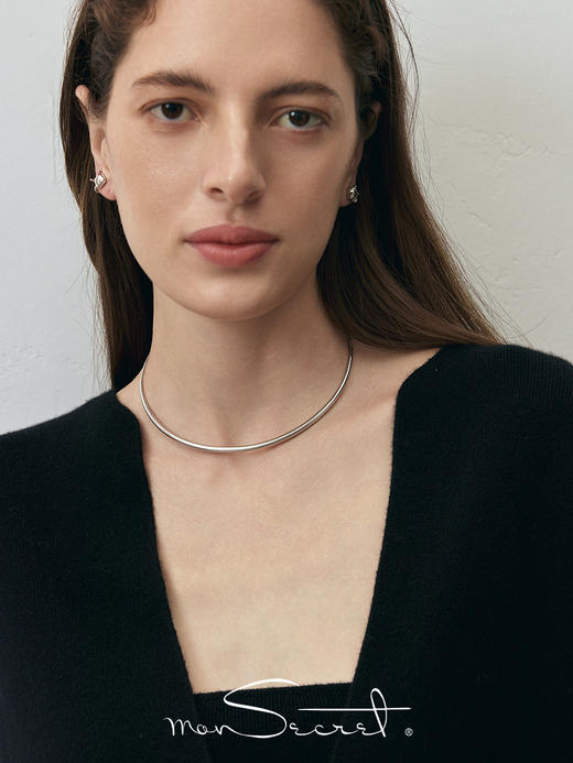 monSecret｜PURE0303 环绕吊坠项链【PURE】 [  金 / 银 ] 商品图2