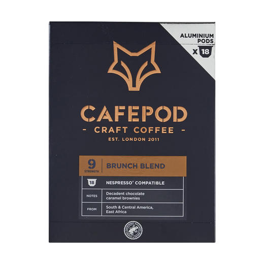 Cafepod 瑞士进口 咖啡胶囊（研磨咖啡）组合装 297g（5.5g*54粒） 商品图8