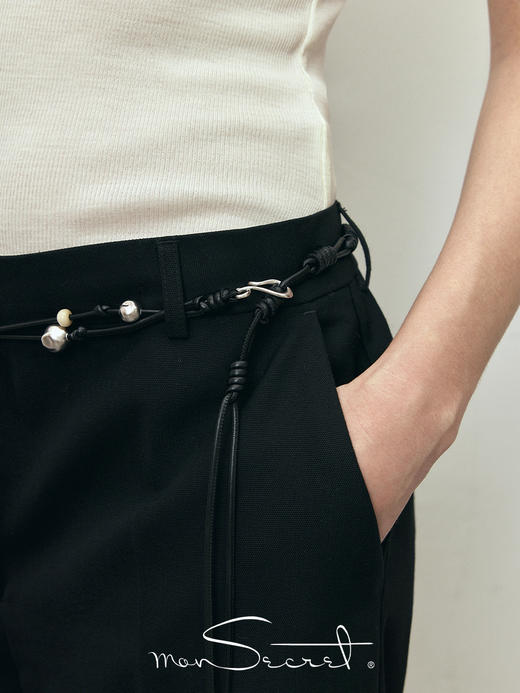 monSecret｜PURE0503 鼓点跳跃皮带【PURE】 [ 金 / 银 ] 商品图1