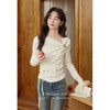 鹿向南「秋日温柔」设计感小众T恤2024秋季新款气质长袖上衣女 商品缩略图1