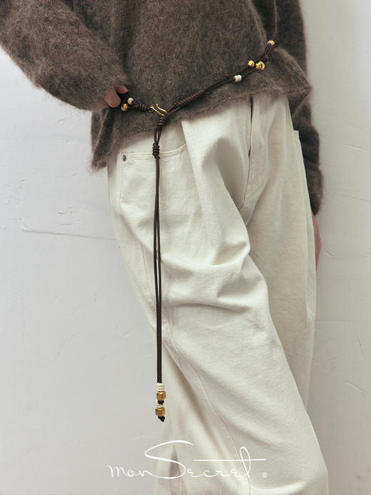 monSecret｜PURE0503 鼓点跳跃皮带【PURE】 [ 金 / 银 ] 商品图2