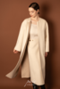 #0717 「REVERSIBLE LONG SKIRT/PONCHO」 85% WOOL 15% CASHMERE   两面穿双色半身裙*可做披肩 商品缩略图4