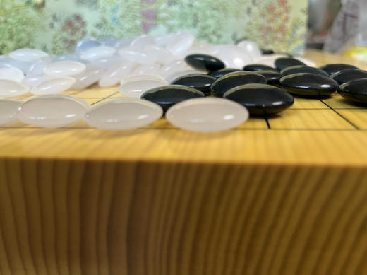 新疆和田青玉黑围棋子+辽宁玛瑙白棋子 商品图2