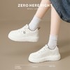 ZHR则则透气增高小白鞋女鞋2024新款秋季百搭休闲鞋防臭厚底板鞋 商品缩略图7
