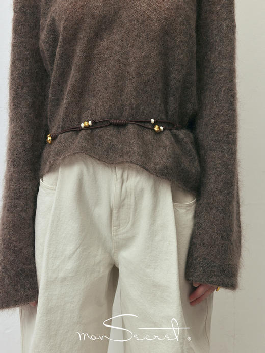 monSecret｜PURE0503 鼓点跳跃皮带【PURE】 [ 金 / 银 ] 商品图4