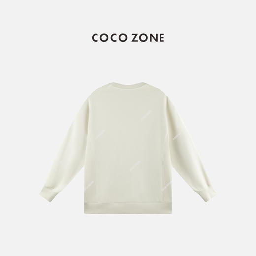 COCO ZONE 时尚简约字母长袖卫衣休闲圆领女上衣CC2C1983 商品图1