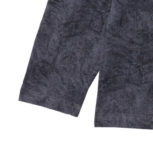 T1740秋季新款潮牌个性扎染提花圆领套头长袖百搭时尚户外上衣 商品图4