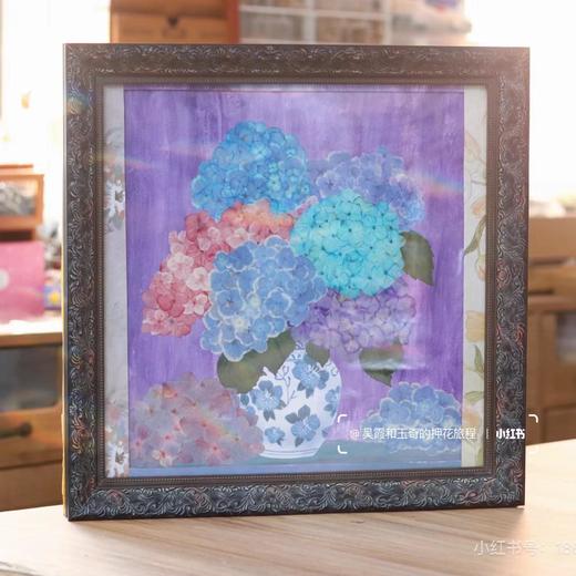 绣球压花相框创意礼物 商品图1