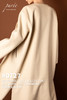 #0727「REVERSIBLE COLLARLESS COAT」 85% WOOL 15% CASHMERE 两面穿双色无领大衣 商品缩略图0