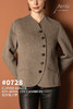 #0728 「CURVED BLAZER」 85% WOOL 15% CASHMERE   弧形短上衣 商品缩略图0
