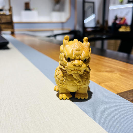 貔貅°黄杨木小摆件 商品图1