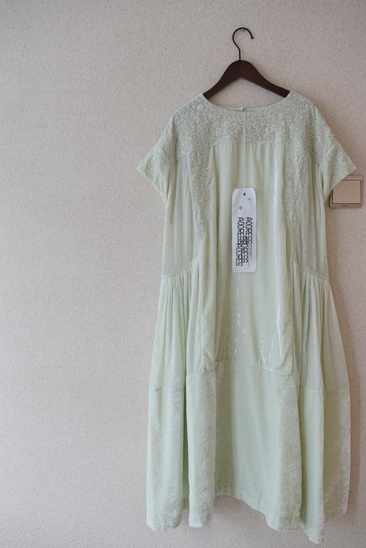 Aodress手工刺绣丝绵连衣裙 商品图5