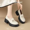 ZHR则则学院风厚底乐福鞋2024新款气质百搭一脚蹬单鞋小皮鞋女鞋 商品缩略图7