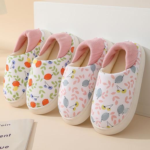 月子鞋秋冬季产妇产后用品软底包跟春秋款薄款孕妇棉拖鞋子 商品图2