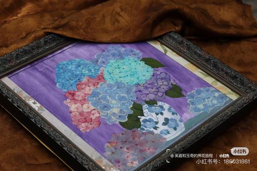 绣球压花相框创意礼物 商品图2