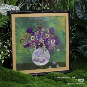 仙客来压花相框创意礼物