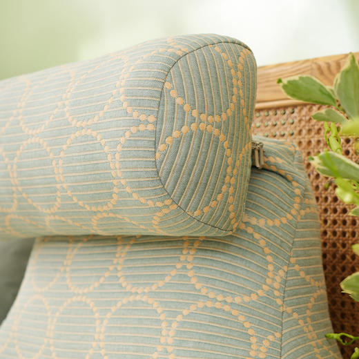 皆川名系列护颈腰靠软包大靠背卧室榻榻米护腰沙发飘窗护颈枕可拆洗 商品图2