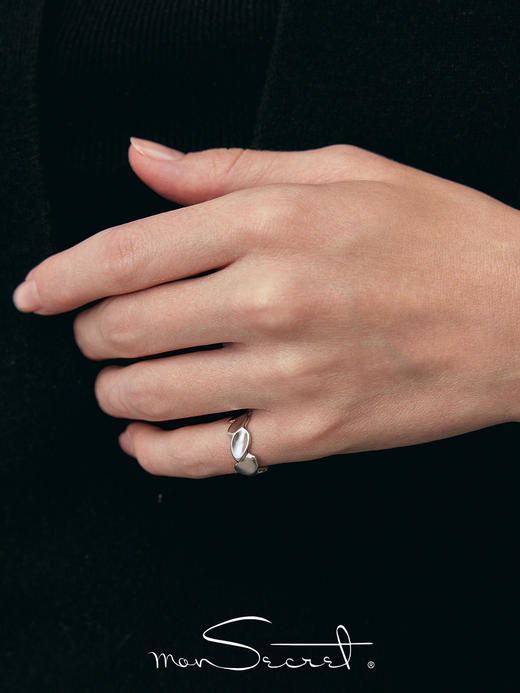 monSecret｜PURE0205 印记 小号戒指【PURE】 [ 金 / 银 ] 商品图1