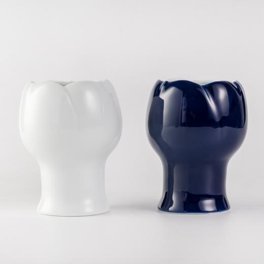 不仁斋 薛继业 陶瓷  茉莉花瓣花瓶花插客厅卧室桌面摆件花瓶花插 商品图7