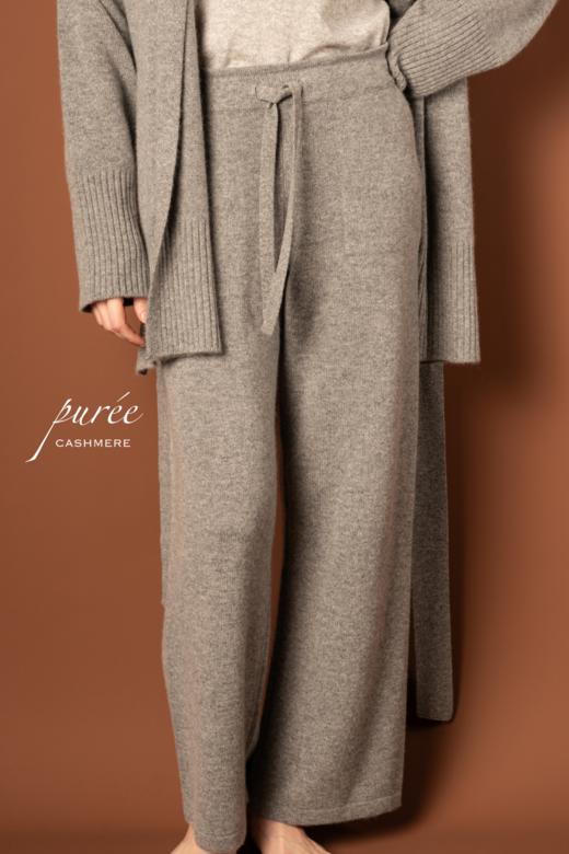 #2011 「FEEL AT HOME PANTS」 100% CASHMERE  羊绒直腿长裤 商品图2
